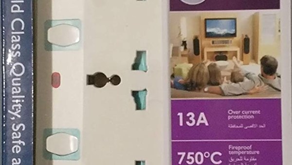 Philips 2 Meters 4-way Power Extension