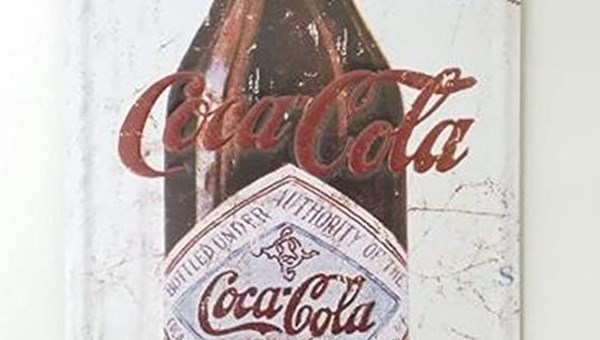 Coca-Cola metal tin poster sign plaque
